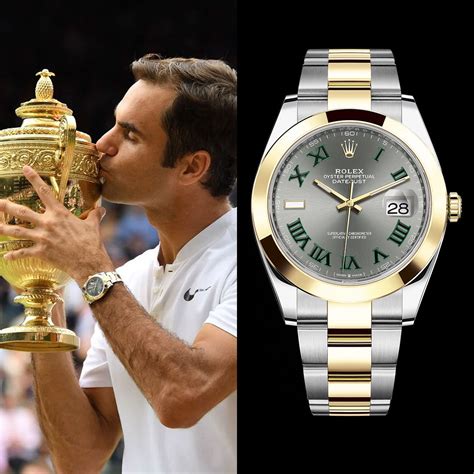 federer wimbledon rolex watch|roger Federer Wimbledon dial.